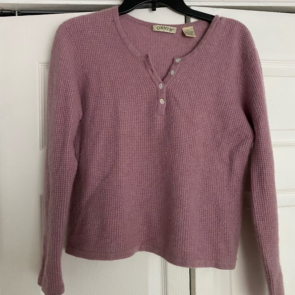100% Cashmere Vintage Orvis Sweater